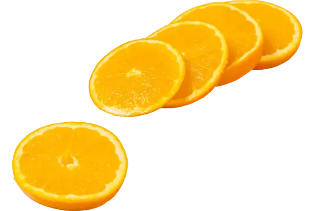 Sinaasappels plak 4mm met schil bak 1kg